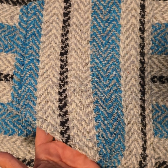 Baha Joe Unisex Striped Mexican Baja Hoodie / Pullover Size M (0718) - Picture 2 of 7